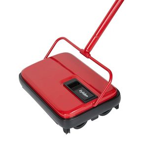 Eyliden Carpet Floor Sweeper Cleaner Hand Push Automatic Broom for Home Office Carpet Rugs Dust Scraps Paper Cleaning with Brush 220408