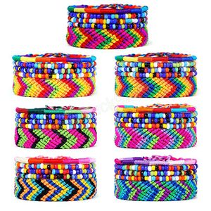 Boho Multi Layer Handmade Braided SeedBeads Bracelets Colorful Tassel Lucky Bracelets for Women Men Fashion Jewelry