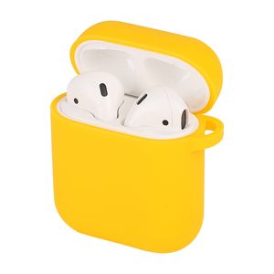 AirPods Silikon Kılıf Kılıfı AirPod Kulaklık Aksesuarları AirPods 2 1 Koruyucu Kılıf Evrensel Kanca Ek Damla Koruyucu Kabuk ile Donanlanabilir