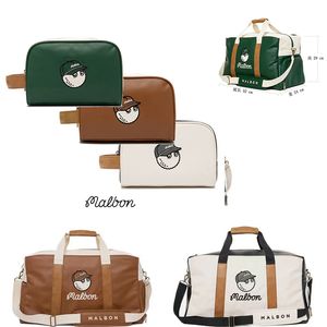 Malbon Golf Clothing Bag Bag Double Zipper PU Clutch de alta calidad Men S y Bolsas portátiles de Women S 220715 en venta