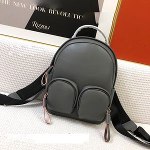 Minority Designer Full Leather Plecak SchoolBag Duża Pojemność Manual Praca Plaid Łańcuch Damski Mini Pojedynczy Satchel Ramię K