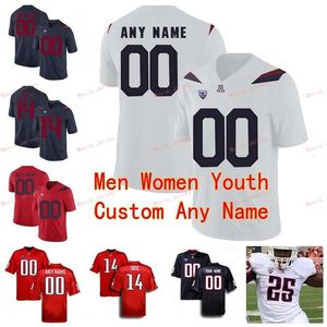 Nik1 Stitched Custom 38 Dante Smith 4 Rhett Rodriguez 42 Brooks Reed 48 Rob Gronkowski Arizona Wildcats College Men Women Youth Jersey