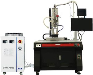 Aluminiumfiberlasersvetsmaskin 1000W 1500W 2000W 3000W Metal Laser Welder för Rostless Steel Iron Copper