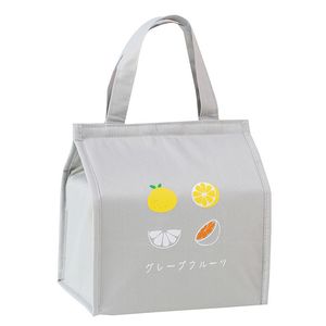 Semplice borsa per il pranzo portatile, borsa isolante per picnic, borsa per il pranzo impermeabile