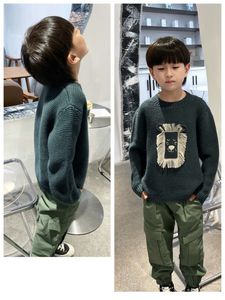 Herbst Frühling Baby Jungen Mädchen Pullover Kinder Pullover Kleinkind Strickpullover Strickwaren Langarm Baumwolle Jungen Strickjacke Tops