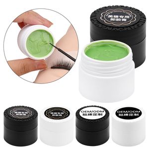 10g Fruchtgeschmack-Kleberentferner-Creme für Wimpernverlängerung, Hami-Melonen-Geschmack, Wimpernentferner, Make-up-Werkzeuge