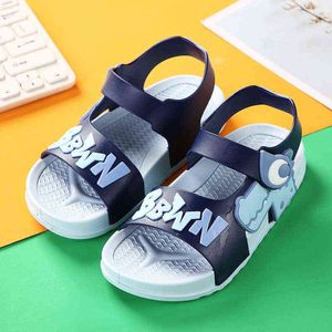 Boys Sandals Summer Kids Shoes Fashion Cartoon Flats Toddler Boys Sandals Casual School kids Beach Children Shoes Outdoor G220523