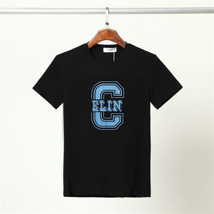 2022 Tasarımcı Erkek T gömlek Yumuşak Pamuk Kısa Kollu T-Shirts Nakış Anti Kırışıklık Moda Gündelik Erkekler Giyim Giyim Tees #74