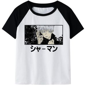 Men's T-Shirts Jujutsu Kaisen Gojo Satoru Yuji Itadori Printed Tshirt Men Harajuku Kawaii Cartoon T Shirt Anime T-shirt Hip Hop Tops Tee Mal