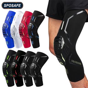 2PcsPair Sport Crashproof Knie Unterstützung Pad Ellenbogen Klammer Arm Bein Kompression Hülse Outdoor Basketball Fußball Fahrrad Schutz 220812