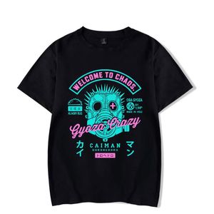 T-shirt da uomo Anime Dorohedoro Cosplay T-shirt Casual uomo donna manica corta Gyoza Crazy Logo Cotton T-ShirtMen's
