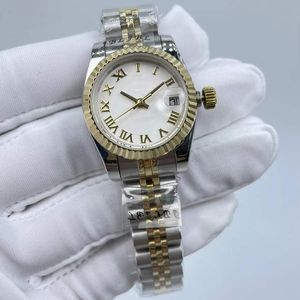 Relógios femininos de 26mm de alta qualidade Ladies Relógios mecânicos automáticos de aço inoxidável de aço inoxidável fivela esporte esporte à prova d'água Relógio Mulher relógio de pulso