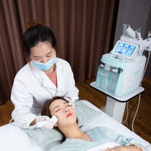 7-i-1 SPA Professionell ansiktsvätt Väte Väte Syre Beauty Device Pore Blackhead Deep Cleaning Hydrafacial Machine