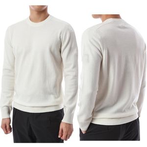 Men Pullover Sweater High Quality Long Sleeve Knitted Sweater Spring Autumn Classic Women Crew Neck Jumpers Simple Solid Casual Sweatshirt Mens Knit Clothing
