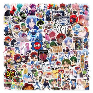 50Pcs Waterproof Anime Graffiti Stickers Pack Cute Cartoon For Car Kids Toy Diary Notebook Phone Case Laptop Suitcase Refrigerator Decals