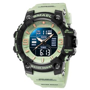 Smael 2022 Новые водонепроницаемые спортивные часы Mud Functional Luminous Cool Electronic Watch Gift A7