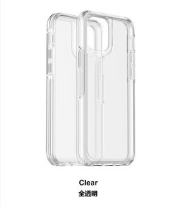 Symmetry Clear Case Case Transparent Shock -Resection Copect для Apple 14 Pro Max Samsung S22 с розничной коробкой