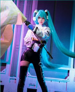 Hatsune Miku 2022 Racing Miku Fantasia Cosplay