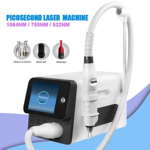 Hot Artikel ND YAG LASER TATTOO Removal Picosecond Machine Black Doll Behandling Face Care Q Switch Equipment