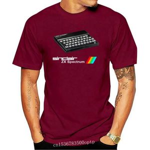 Men s T Shirts Mens Clothing ZX Spectrum Vintage Press Style Bits Print Short Sleeve T ShirtMen s