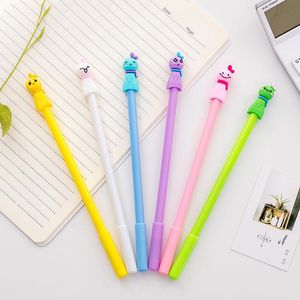 Gel Pens 40 Pcs Creative Cute Sunny Doll Neutral Pen Core Black Signature Learning Supplies Wholesale Kawaii School