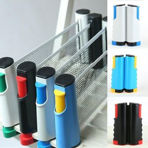 Tillbehör Bordtennis Net Portable Retractable Pong Stativ Rack Inomhus Familj Underhållning Träning Fitness