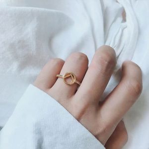 2022Luxury designer rings engagement party anniversary couple ring fine workmanship gold letter rings for women 6-8 size with jewelry box gift