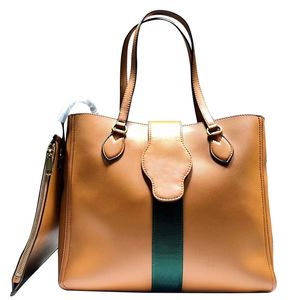 Tot Bag Handtasche Geldbörse Damen Große Kapazität Umhängetasche Lederband Rindsleder Glatte Oberfläche Top Qualität Zweiteiliges Set Gold Hardware Lady Umhängetaschen