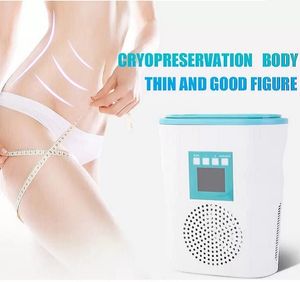 Bärbar mini Cryo Body Sculpting Fat Freeze Slimming Beauty Equipment Vakuum Kryoterapi Fettfrysning av celluliter Borttagningsmaskin för hemmabruk