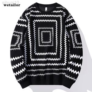 Sweater Casual Losse Mannen Streetwear