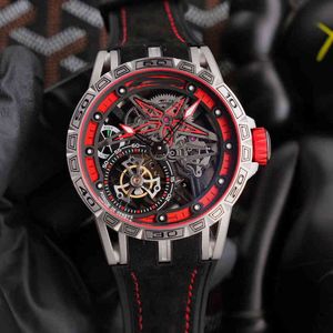 Roger Watches Clean-Factory Designer Watch Roge Mens Luxury Automatic Movement Watch Mechanical Watch For Men Watertproof Wristwatch Womens Write Watch LC4R