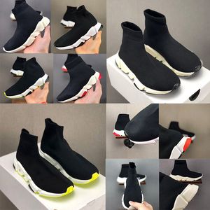 2022 Ragazzi Ragazze calzino Scarpe casual Sneakers scarpe sportive Paris designer triple-s Leggero traspirante bianco e nero classico rosa Verde lento all'aperto con scarpa