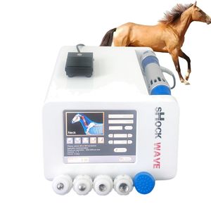 Gadgets de Saúde Acústico Shockwave Equipamento de Terapia Choque Dispositivo de Fisioterapia de Ondas para Dor Relief Horse Especial Uso Profissional Fisioterapia Máquina