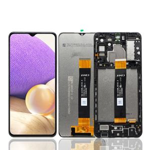 LCD-Display für Samsung Galaxy A32 5G A326 OEM-Bildschirm Touch-Panels Digitizer-Baugruppe Ersatz mit Rahmen