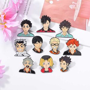 Exquisite animation tennis junior cartoon animation peripheral Brooch persona paint badge bag accessories
