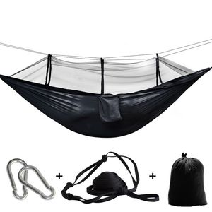 Ultralight Bug Net Hammock Çadır Sivrisinek Dış Backyard Yürüyüş Backpacking Seyahat Kampı Çift Hamac Rede Hamana Hangmat 220606