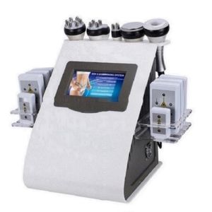 6 In 1 40K Ultrasonic Liposuction Cavitation RF Vacuum Face Skin Rejuvenation Beauty Machine Free Shippin Slimming Machine