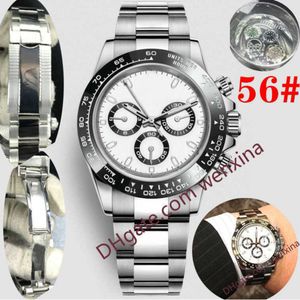 40mm wodoodporne męskie zegarki 20 kolorów wysokiej jakości 2813 automatyczny zegarek ceramiczna ramka szkiełka zegarka stal 316L bez chronografu montre de luxe zegarki na rękę