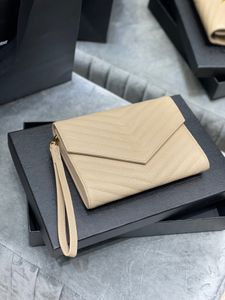 Pochette Borsa firmata Busta portafoglio borse da donna cinturino da polso in vera pelle borsa classica borsa da donna di design di lusso