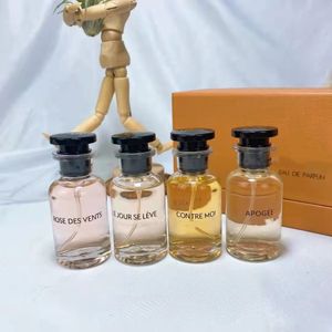 SALES!!! SALES!!! Newest arrival Latest Wholesale High Quality perfume set 4*30ML Rose des Vents/Apogee/Contre Moi/Le Jour se Leve Long lasting Fragrance with Fast delivery