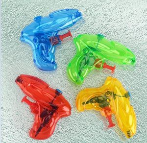 Zabawki do piasku dla dzieci Mini przezroczysty pistolet na wodę Outdoor Beach przenośne pistolety blasterowe dla dzieci letnie gry plażowe