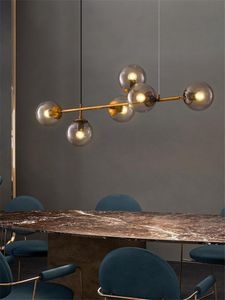 Pendant Lamps Vintage American Magic Bean Bar Lights Living Room Nordic Loft Long Strip Table Hanging Art Deco FixturesPendant