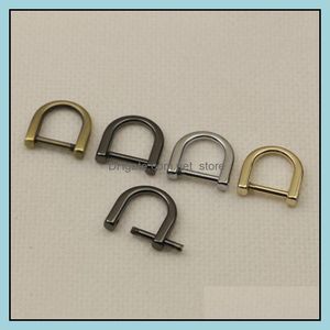 10Mm D-Ring Metal O D Ring Buckles Bag Purse Strap Belt Hang Buckle Sewing Handmade Manual Buttons Accessories Drop Delivery 2021 Parts Ba