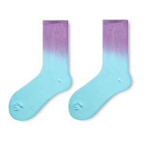 Tiew Dye Crew Socks for Men Women Soft Cotton Girls Wygodne deskorolki