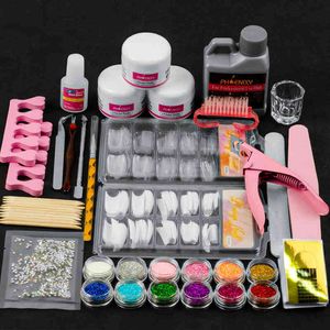 Wholesale acrylic nail supplies for sale - Group buy NXY Nail Art Kits Acrylic Set Full All For Manicure Powder Glitter Liquid Supplies Professional
