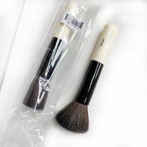 Brush de maquiagem bronzeadora - Luxúria Ferramenta de pincel de cosméticos de cabelo natural em pó natural de bronzeamento