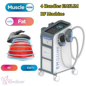 Hiemt Neo Emslim RF Elektromagnetisk muskelstimulator Body Slimming Fat Loss Ems Body Machine 4 HANDLAR CE Godkänd