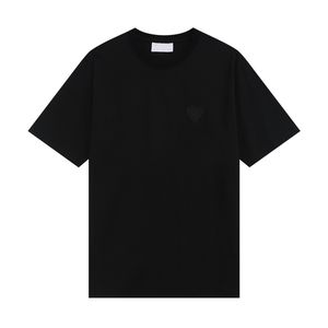 Jogue a marca mais nova masculina designer de luxo amis camiseta de moda de moda de moda casual tsshirt homem vestido pequeno coração vermelho chuan kubao ling pólo shirt lt6i 21