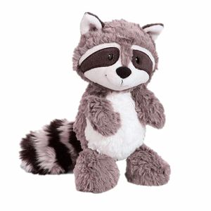 28 cm Raccoon Plush Toy Anime Film och TV PERIPHERAL BEAR DOLL CULLOW Big Tail Animal Children Doll Present grossist