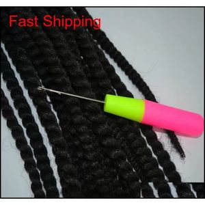 Agulhas de gancho Trançado cabelo crochet peruca sujo para tecelagem de tricô e crochet trança jumbo